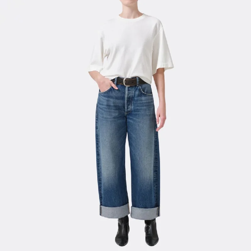 Ayla Baggy Cuffed Crop (Brielle)