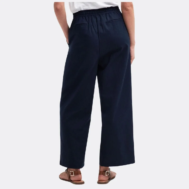 Christie Wide-Leg Trousers (Classic Navy)