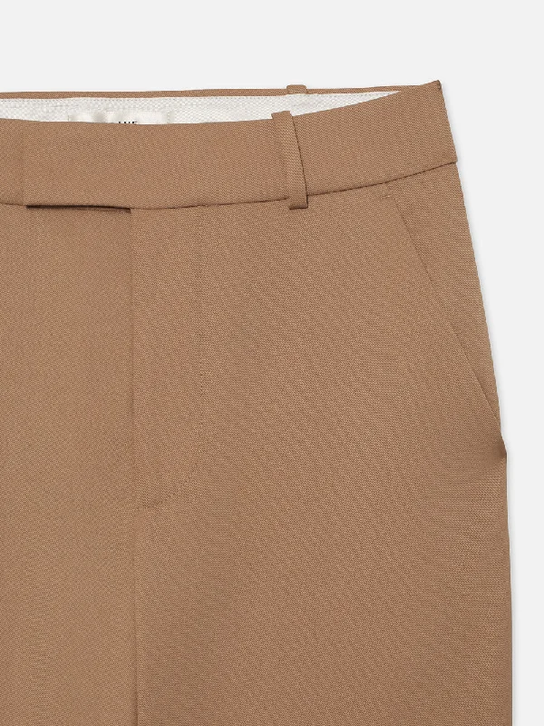 Easy Slim Crop Pant -- Light Camel