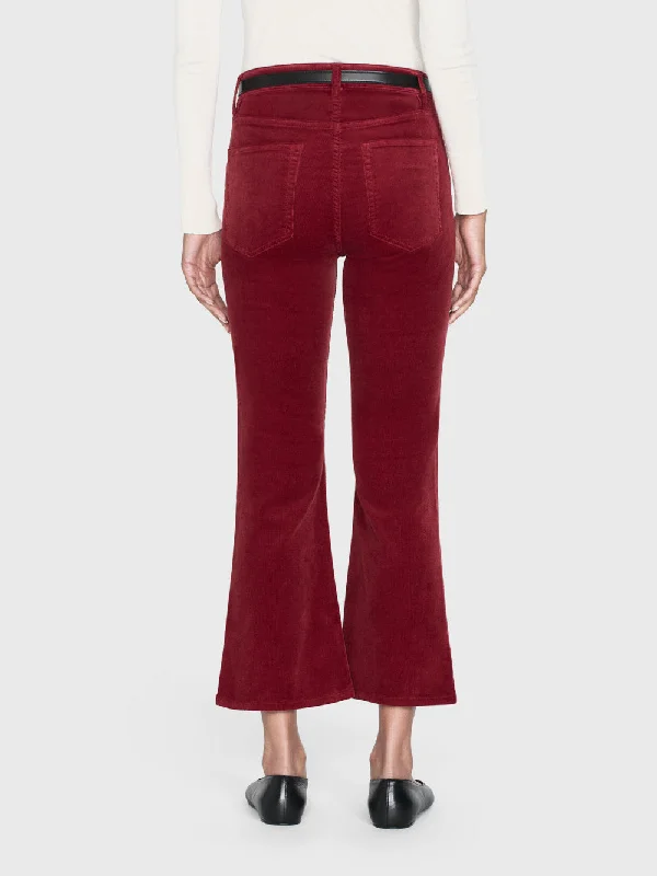 Le Crop Mini Boot Corduroy -- Paprika