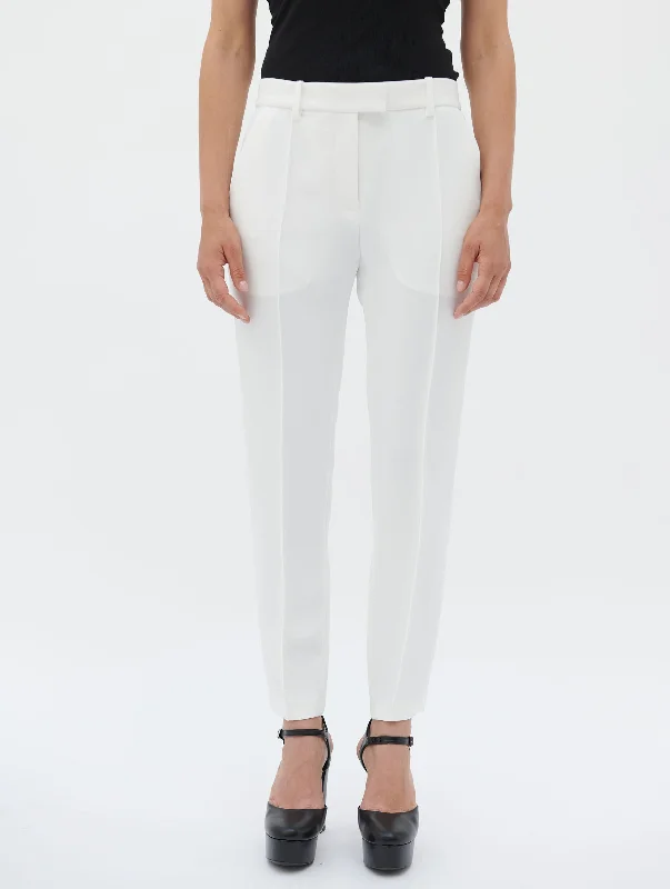 Pantalon Roxy en crêpe blanc