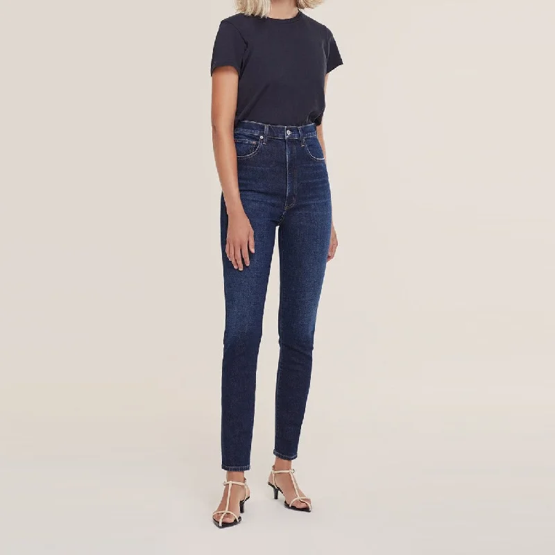 Pinch Waist Ultra High Rise Skinny Jeans (Ovation)