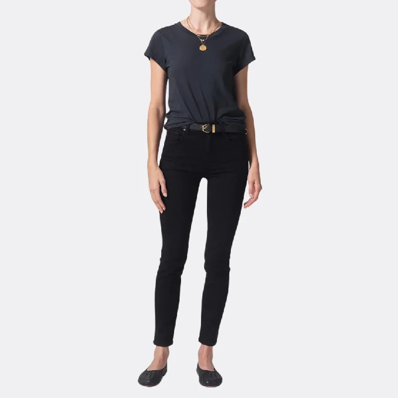 Sloane Skinny (Plush Black)