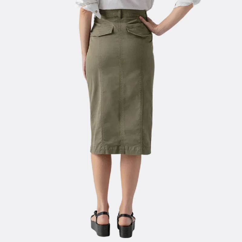 Triple Threat Skirt (Burnt Olive)