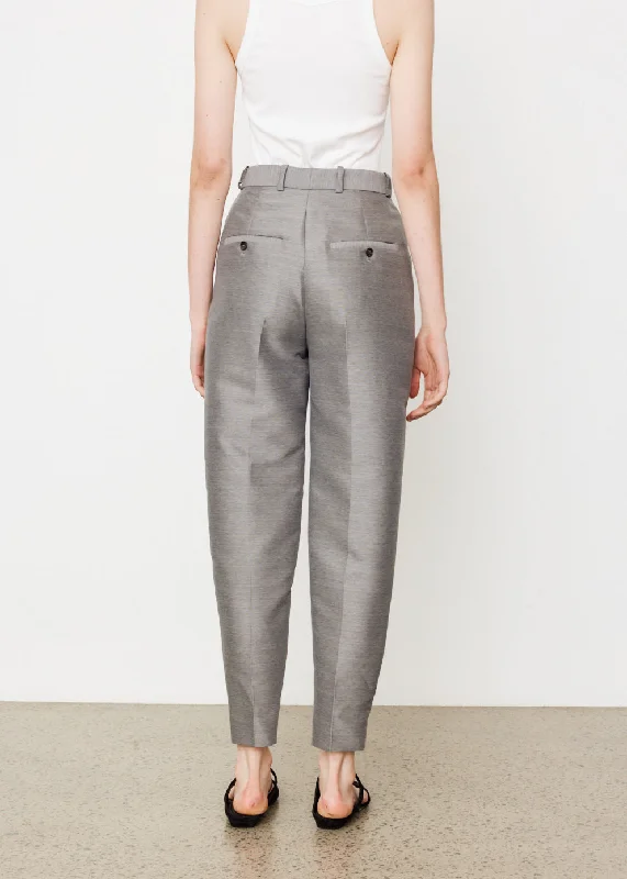 Sewn Pleat Evening Trousers