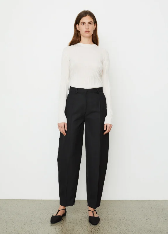 Barrel Leg Trousers