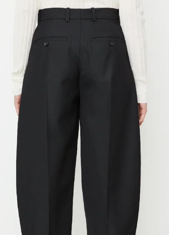 Barrel Leg Trousers