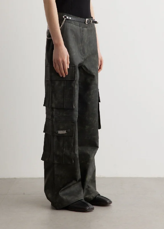 Belted Cargo Pants