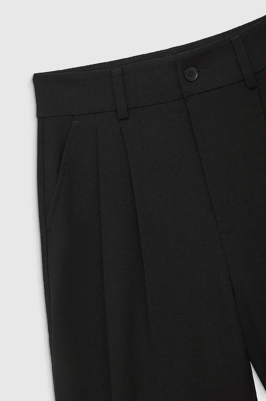 Carrie Pant in Black Twill