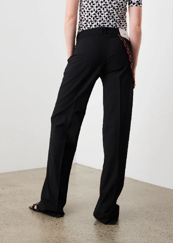 Low Rise Loose Tailored Trousers