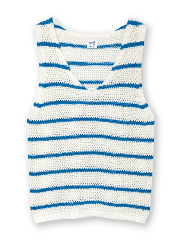 Hermitage knit vest top