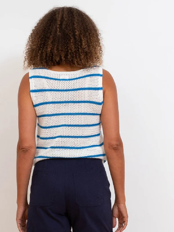 Hermitage knit vest top