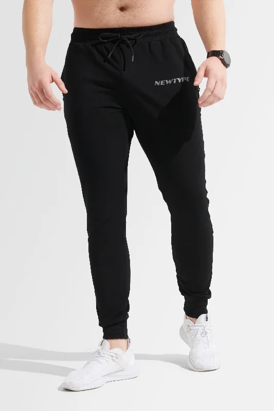 Intrepid Athlete Inside Track Pant - Black