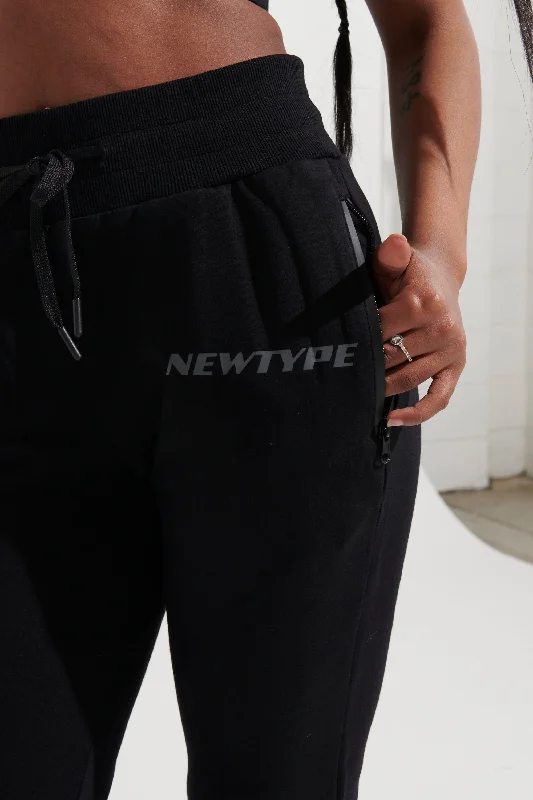 Intrepid Athlete Inside Track Pant - Black