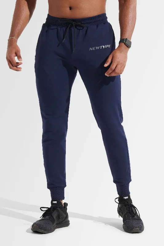 Intrepid Athlete Inside Track Pant - Navy