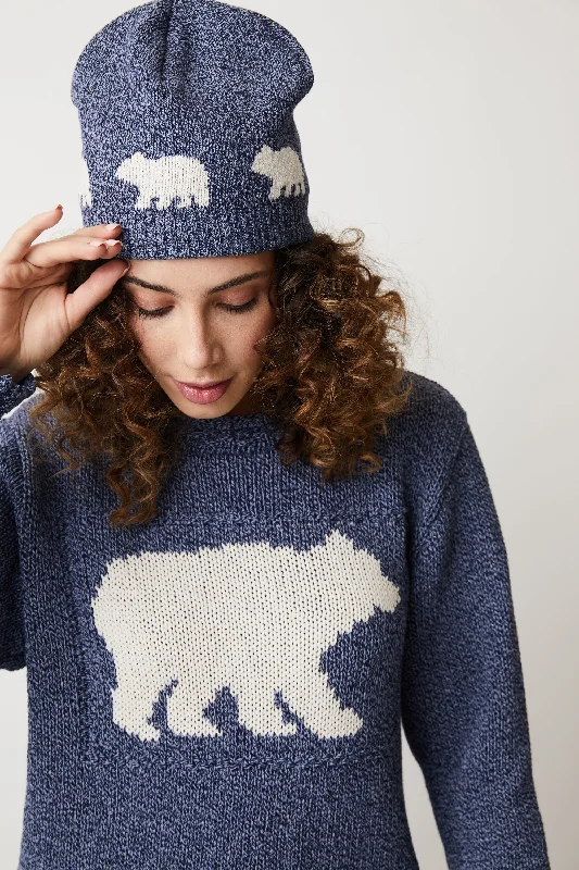 Canadiana Eco cotton ""Laurentian Bear"" Pullover Sweater