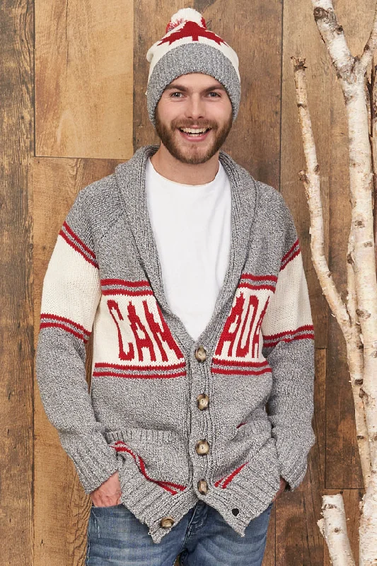 Canadiana Eco Cotton Cardigan for Men