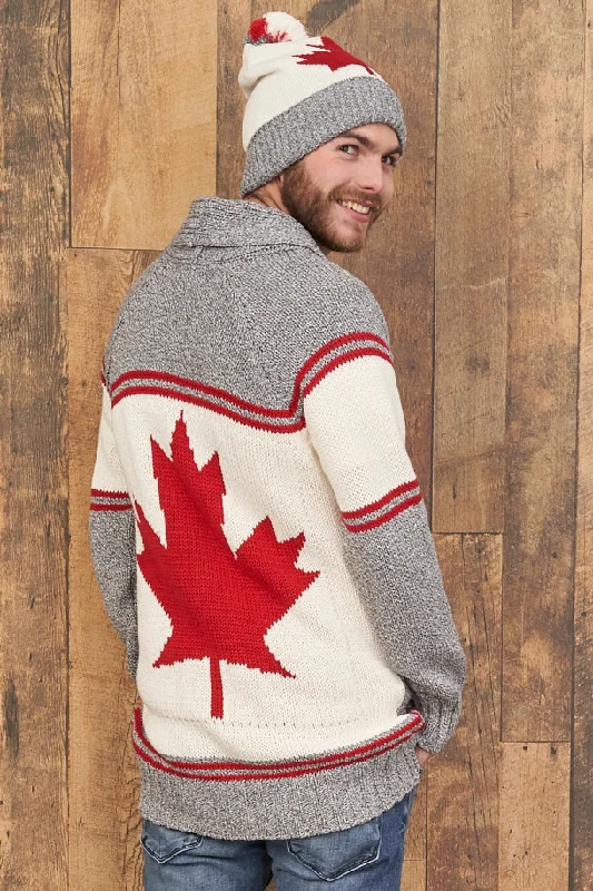 Canadiana Eco Cotton Cardigan for Men