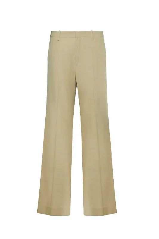 Petar Petrov Giada Wool Blend Trouser - Oyster