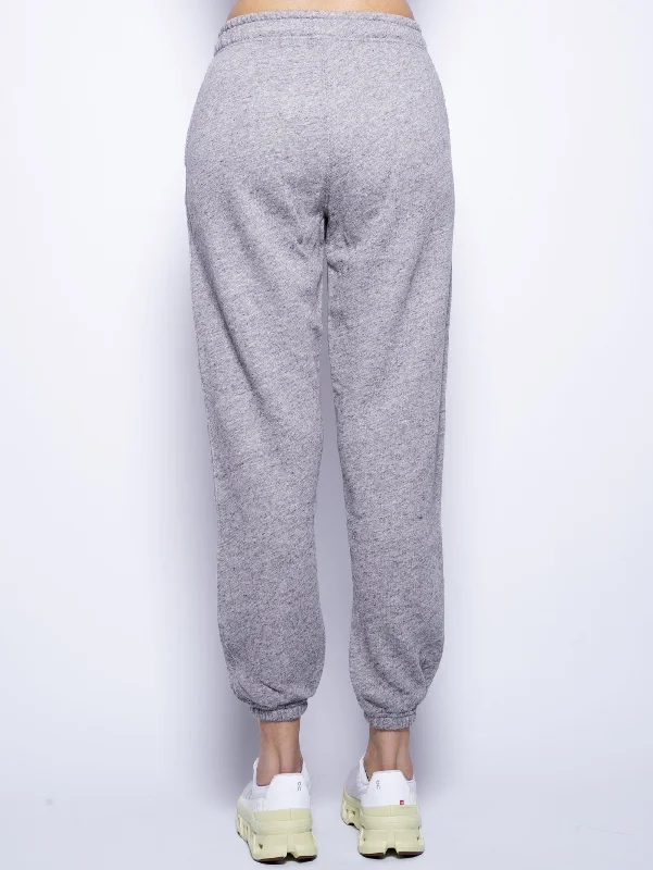 Pantaloni in Felpa Loopback Grigio