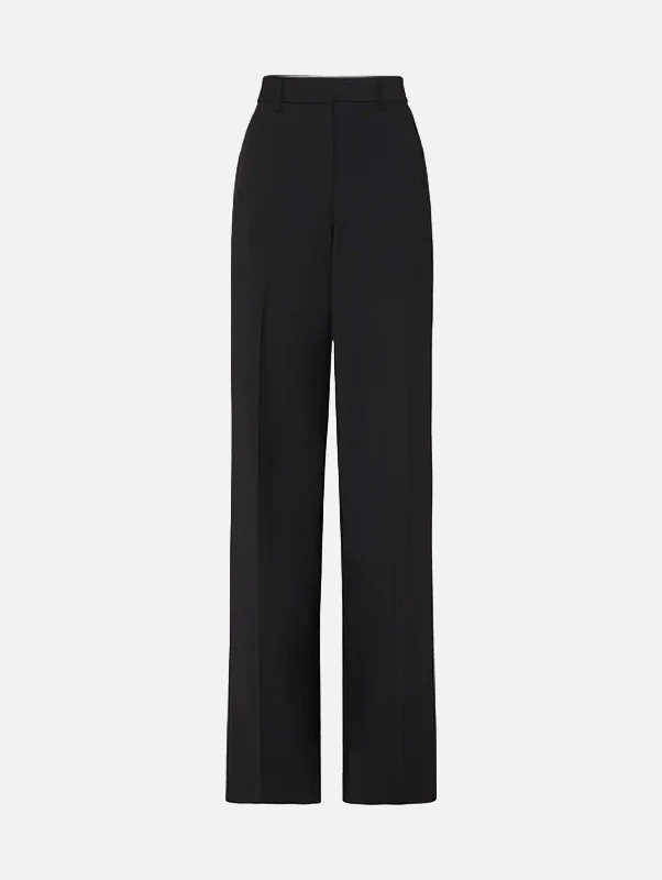 Relaxed Tailored Trouser in Black