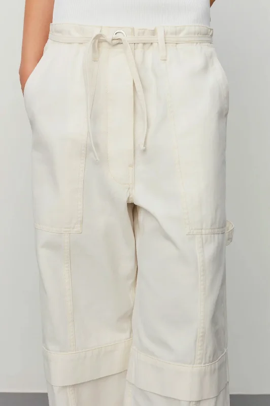 Scott Pant in Soft Canvas Twill