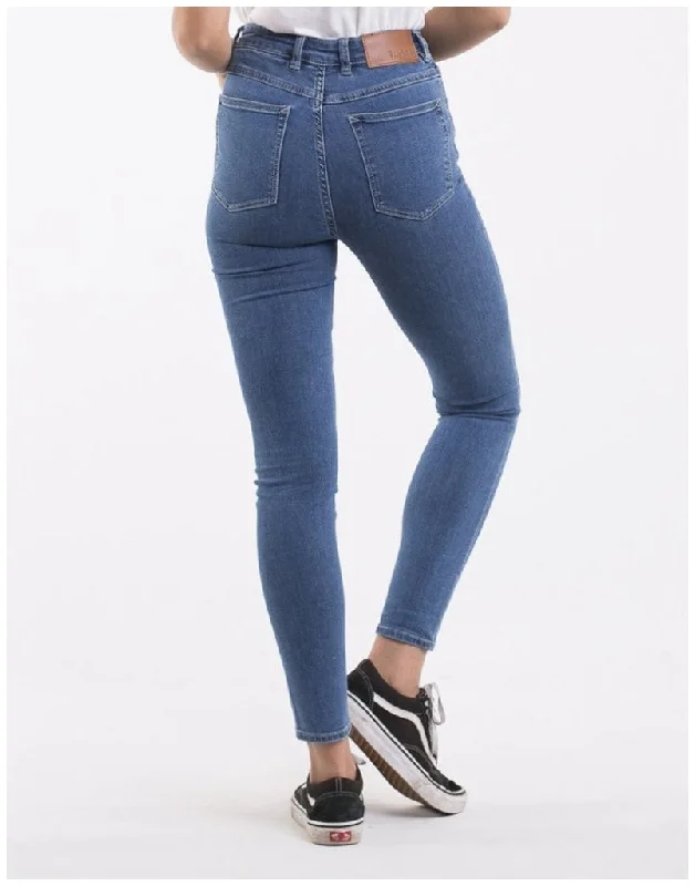 Silent Theory Vice Skinny Jean High Rise - Blue Bell