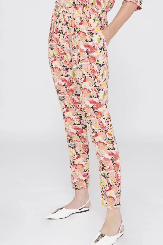 Stella McCartney Christine Silk Trousers - Pink