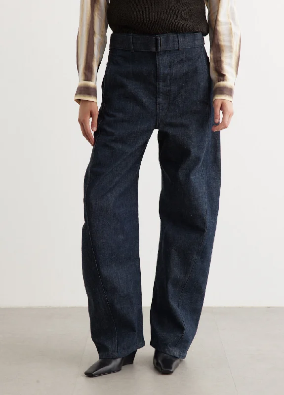 Twisted Belted Pants