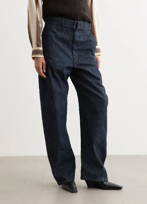 Twisted Belted Pants