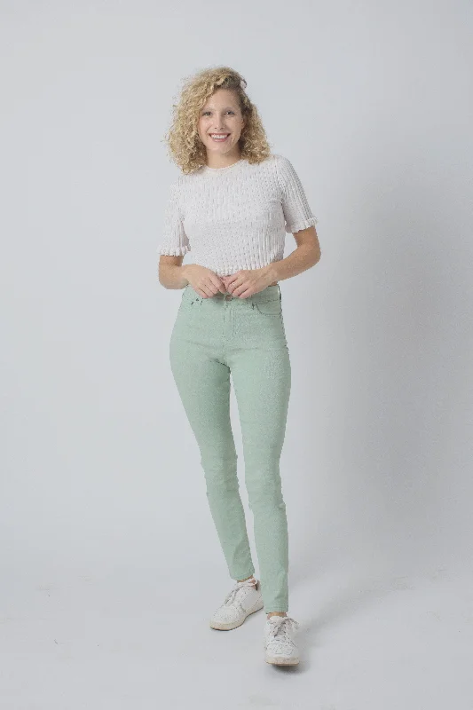 Wakee Denim Stretch Jegging Jean Skinny - Mint 7043