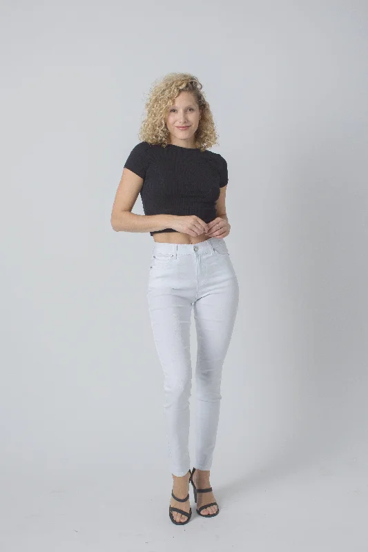 Wakee Denim Stretch Jegging Jean Skinny - White 69949