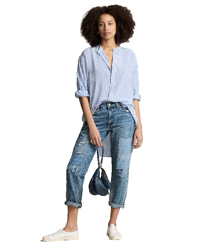 Relaxed Tapered Jean - Blue