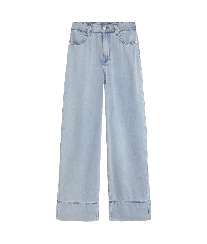 Romy Elasticated Waist Jeans - Blue