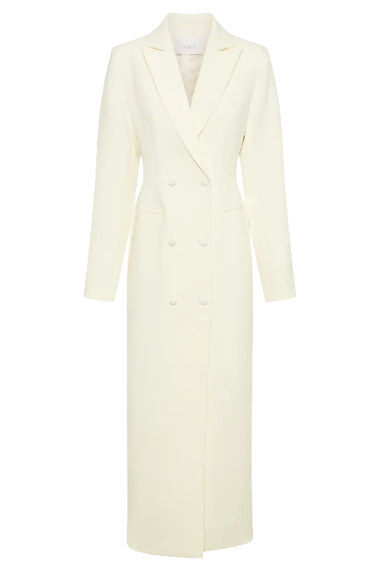 Carver Suiting Coat - Ivory