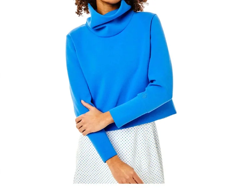 Everyother Day Pullover Sweatshirt In Cerulean