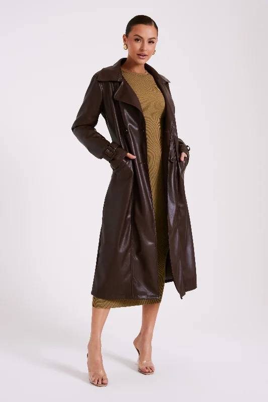 Isla Pu Trench - Dark Brown