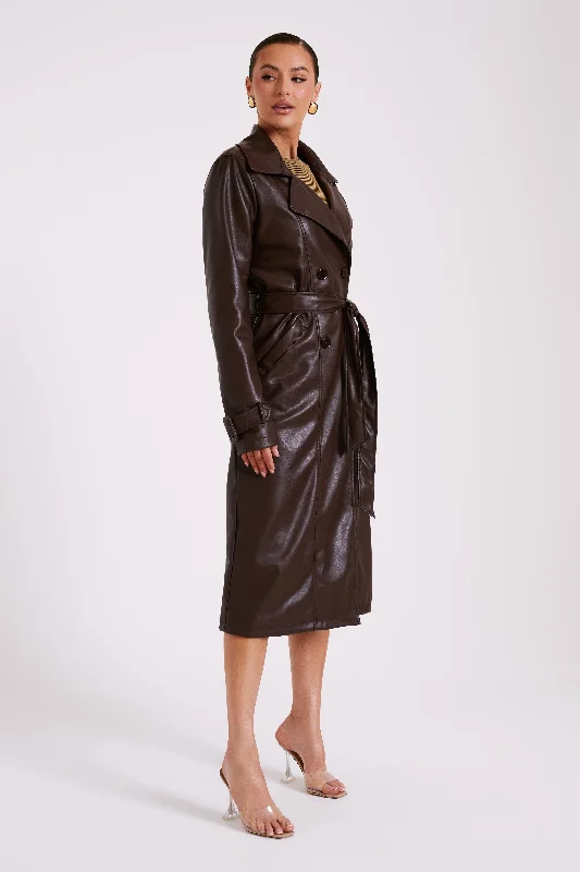 Isla Pu Trench - Dark Brown