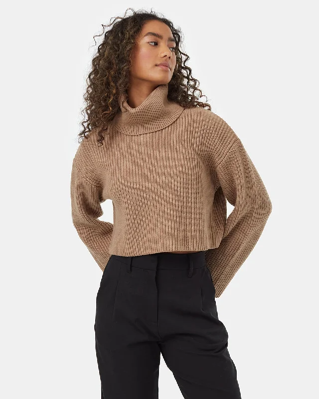 Highline Wide Neck Turtleneck