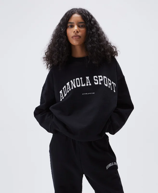 AS Oversized Sweatshirt - Black