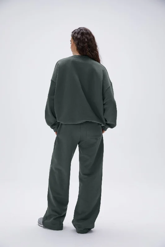 Freehand Straight Leg Sweatpants - Mineral Green