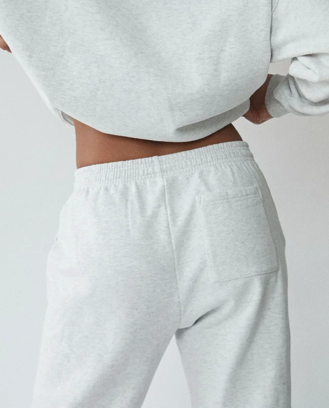 Sweatpants - Light Grey Melange