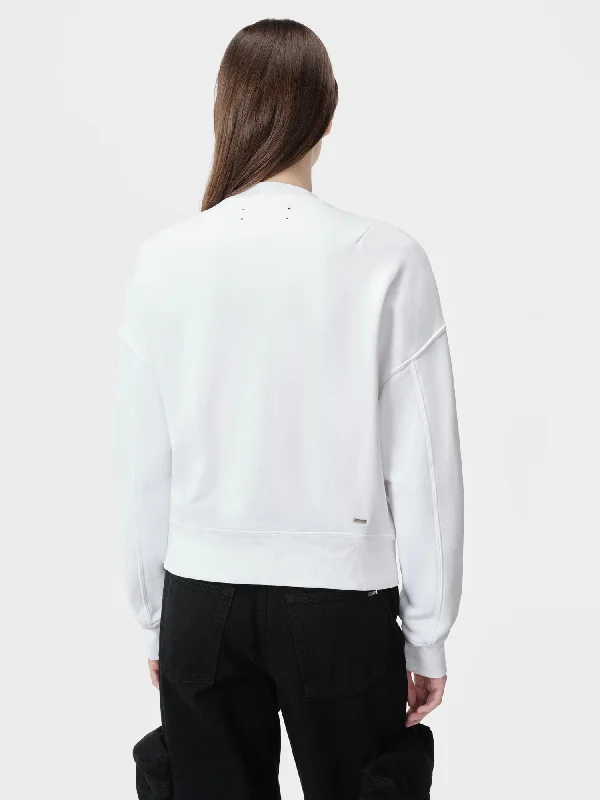 WOMEN - WOMEN'S AMIRI ARTS DISTRICT CREW - White