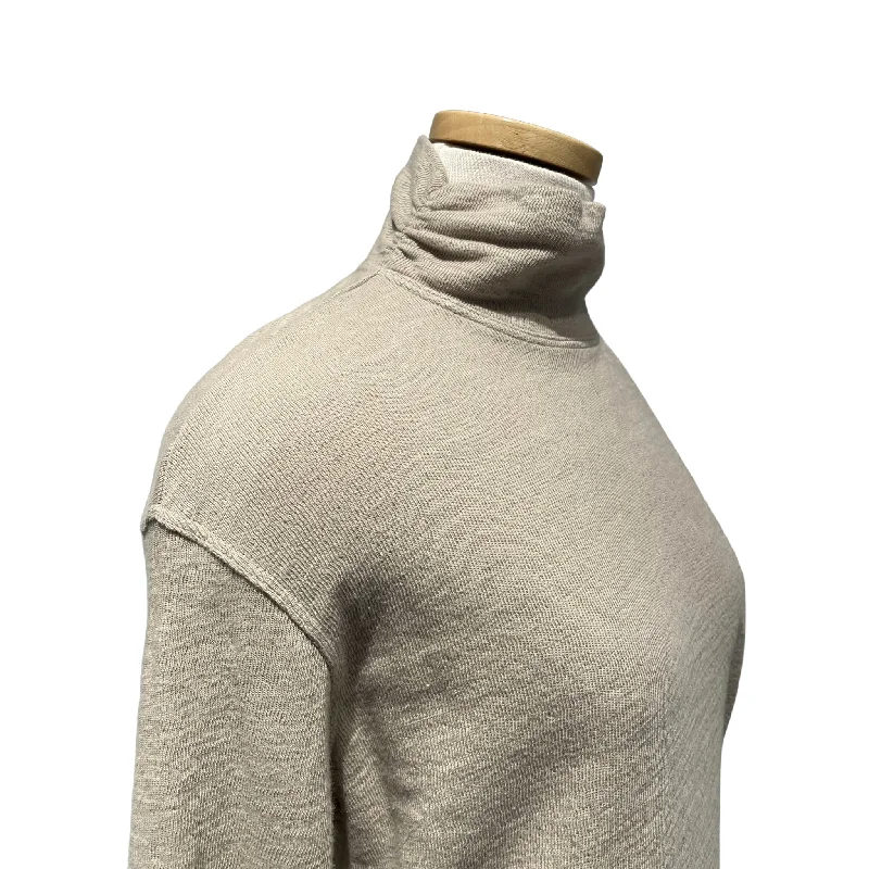 DOUBLE LAYER MOCK TURTLENECK TOP