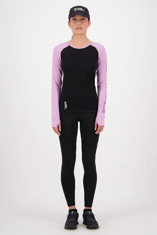 Bella Merino Air-Con LS - Orchid Black