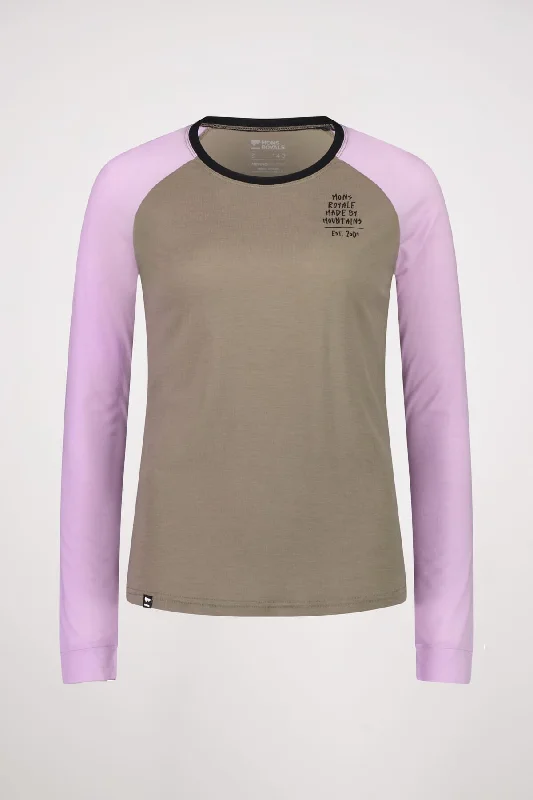 Icon Merino Air-Con Raglan - Orchid Dawn