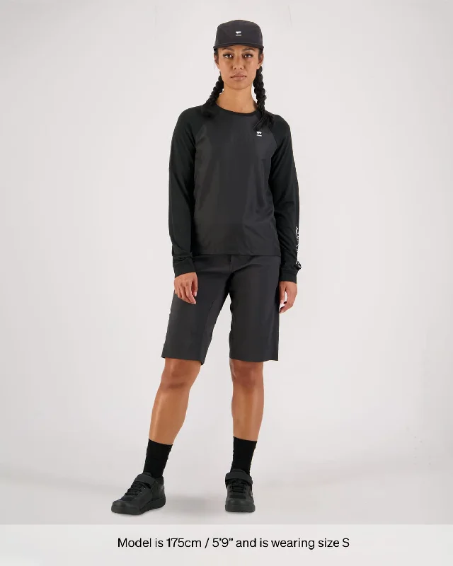 Tarn Merino Shift Wind Jersey - Black