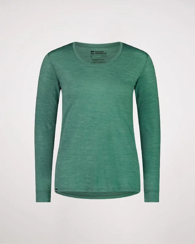 Zephyr Merino Cool LS - Smokey Green