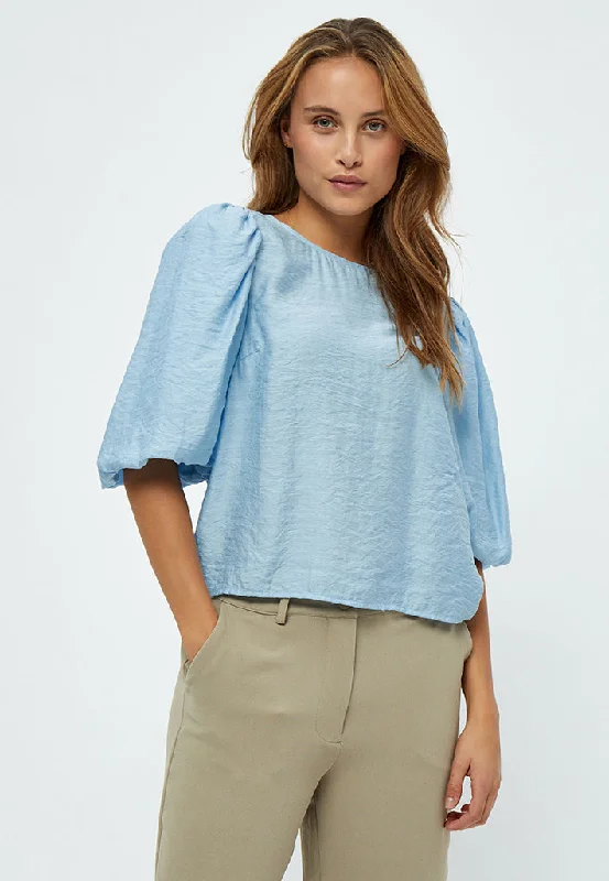 MSAyda Blouse - Ice Blue