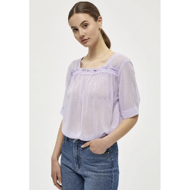 Emma Blouse - Purple Powder